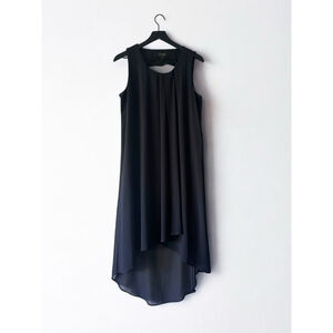 Thalia Sodi Black High Low Tank Dress Women's Size M